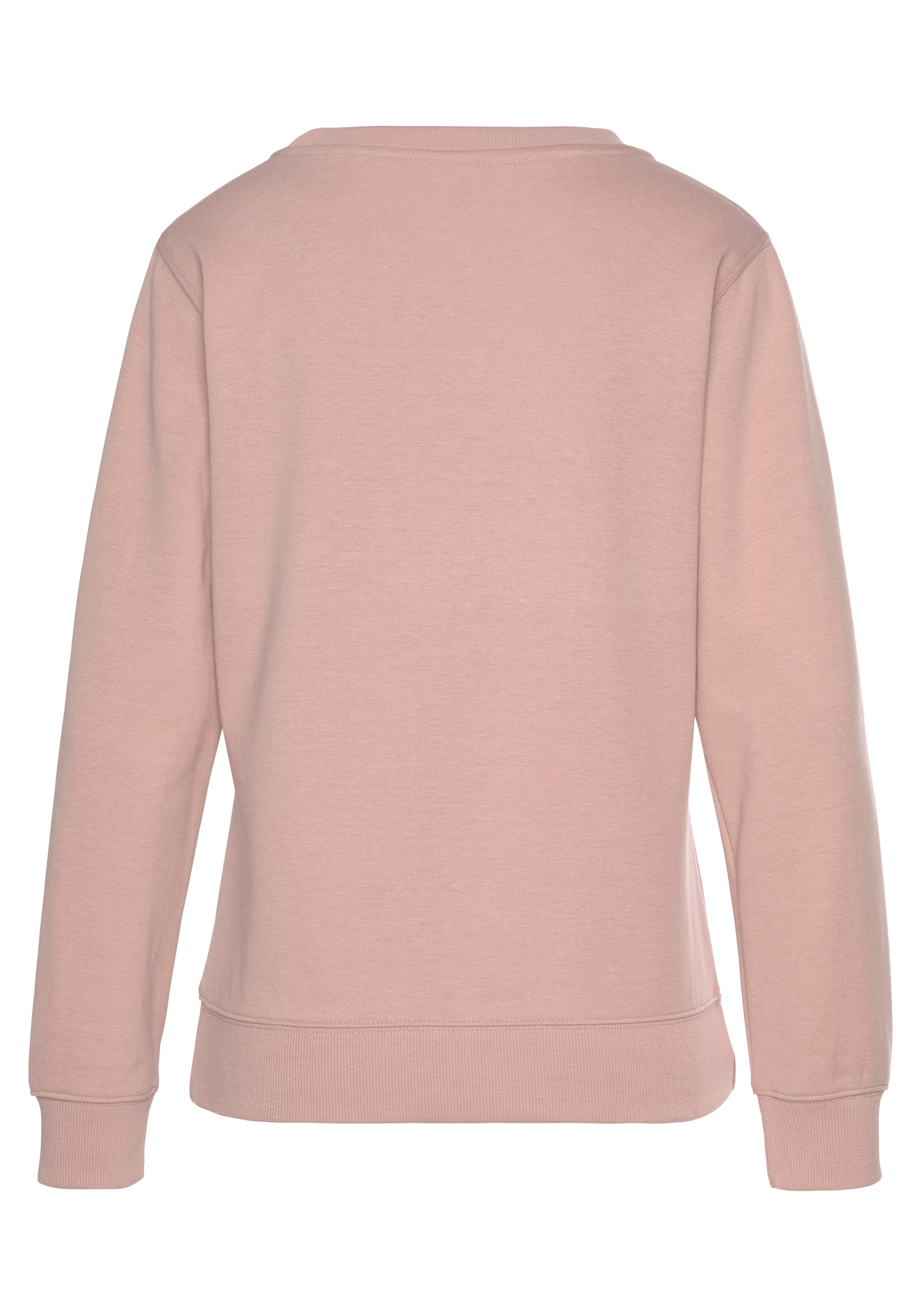 Bench. Loungewear Sweatshirt , mit runder Logostickerei, Loungwear