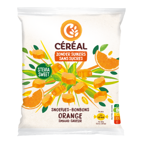 Céréal Snoep Orange Stevia 120g