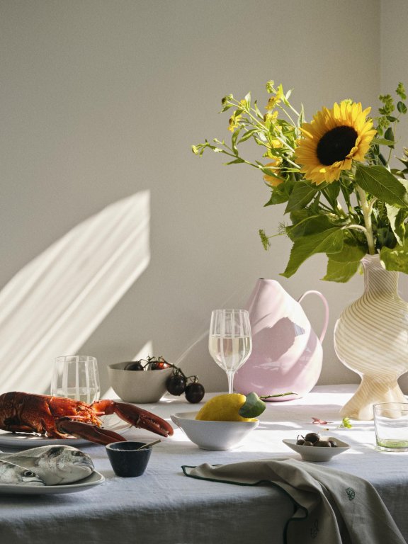 Broste Copenhagen Mella vaas roze