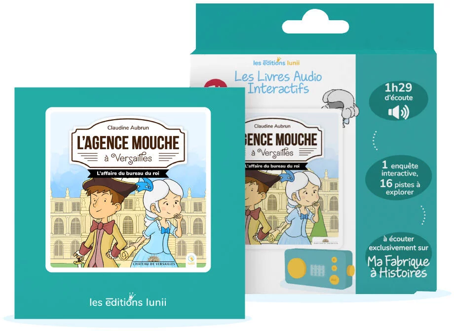 LUNII - ALBUM AUDIO L'AGENCE MOUCHE A VERSAILLES