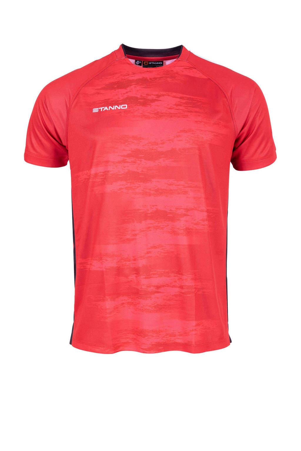 Stanno junior voetbalshirt rood/zwart