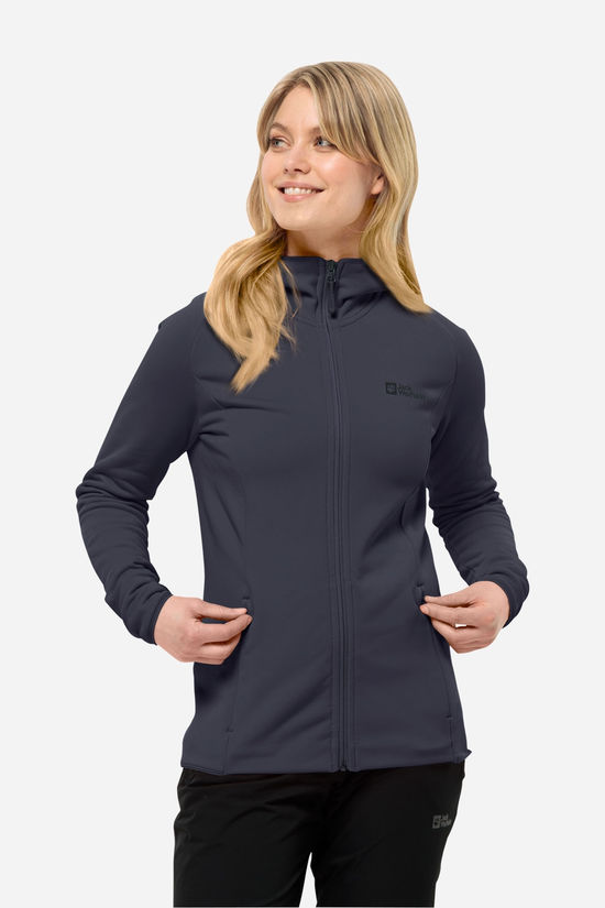 Jack Wolfskin Jack Wolfskin Baiselberg Hooded Fz W Fleecevest Dames