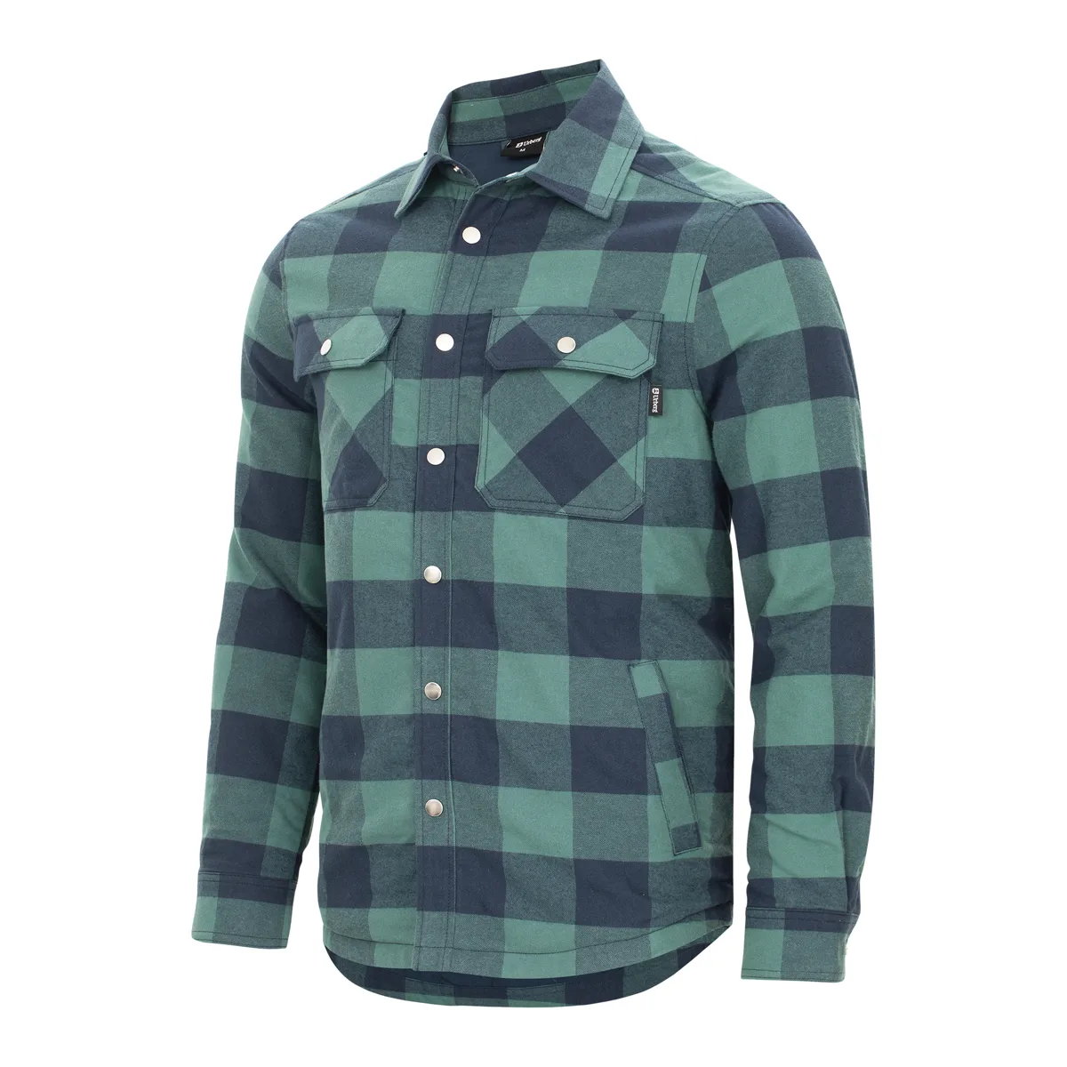 Urberg Padded Flannel Shirt Men Blue Nights