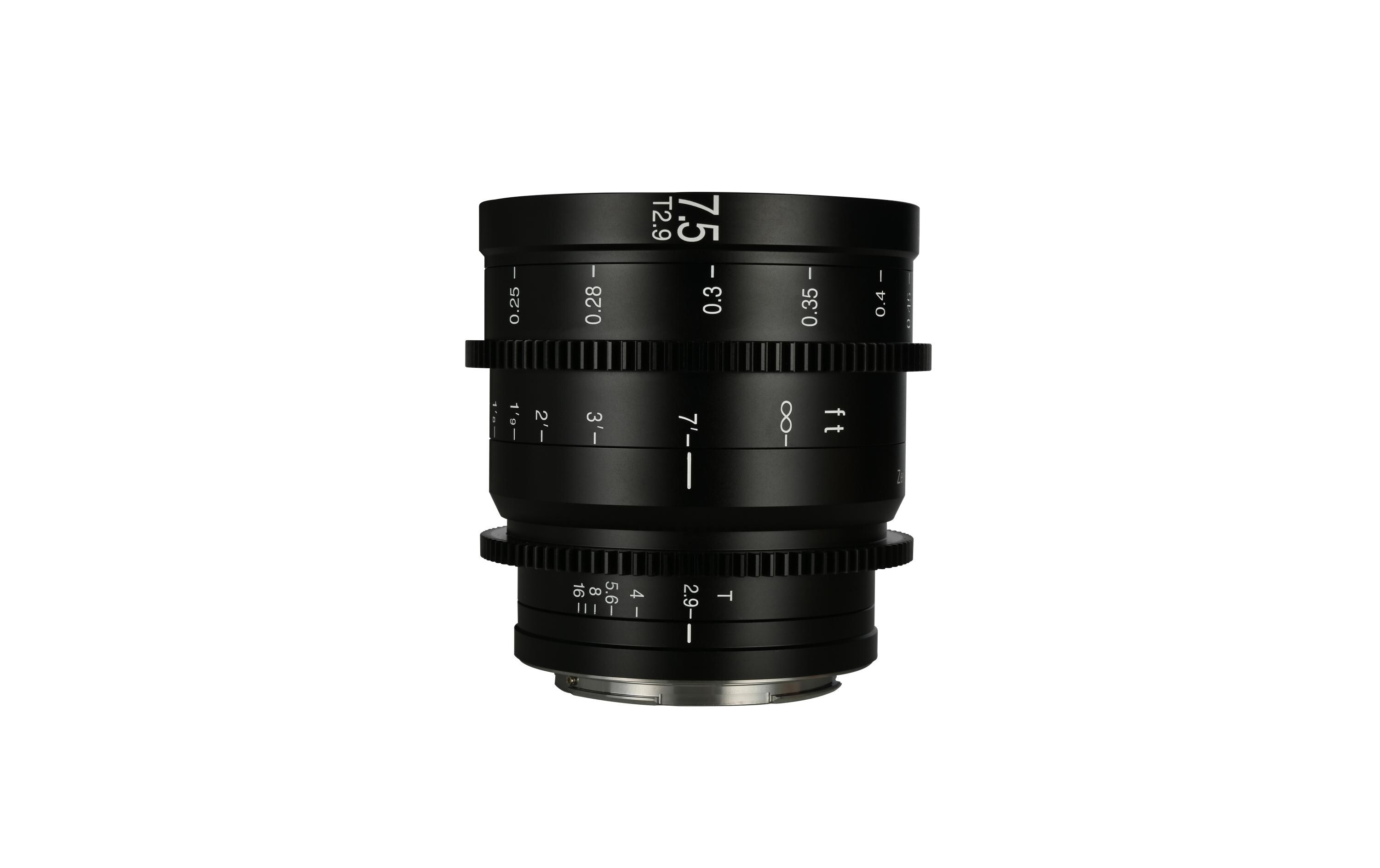 Festbrennweite 7.5 mm T2.9 Zero-D S35 Cine Lens – Nikon Z<br>Laowa 7.5 mm T2.9 Zero-D S35 Cine