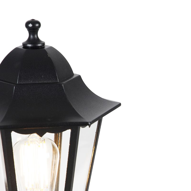 Staande buitenlantaarn zwart 120 cm IP44 - New Orleans