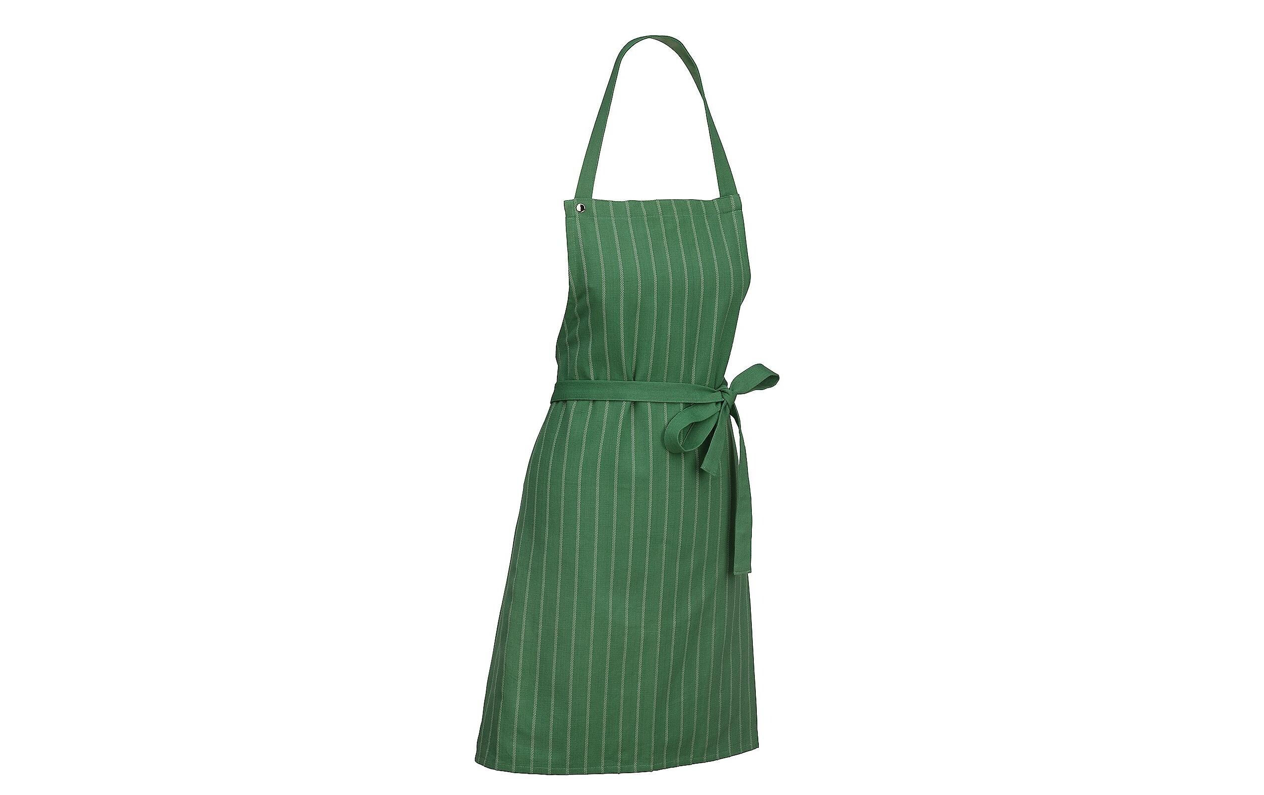 Kochschürze Cora Streifen 80 x 67 cm, GrünKochschürze