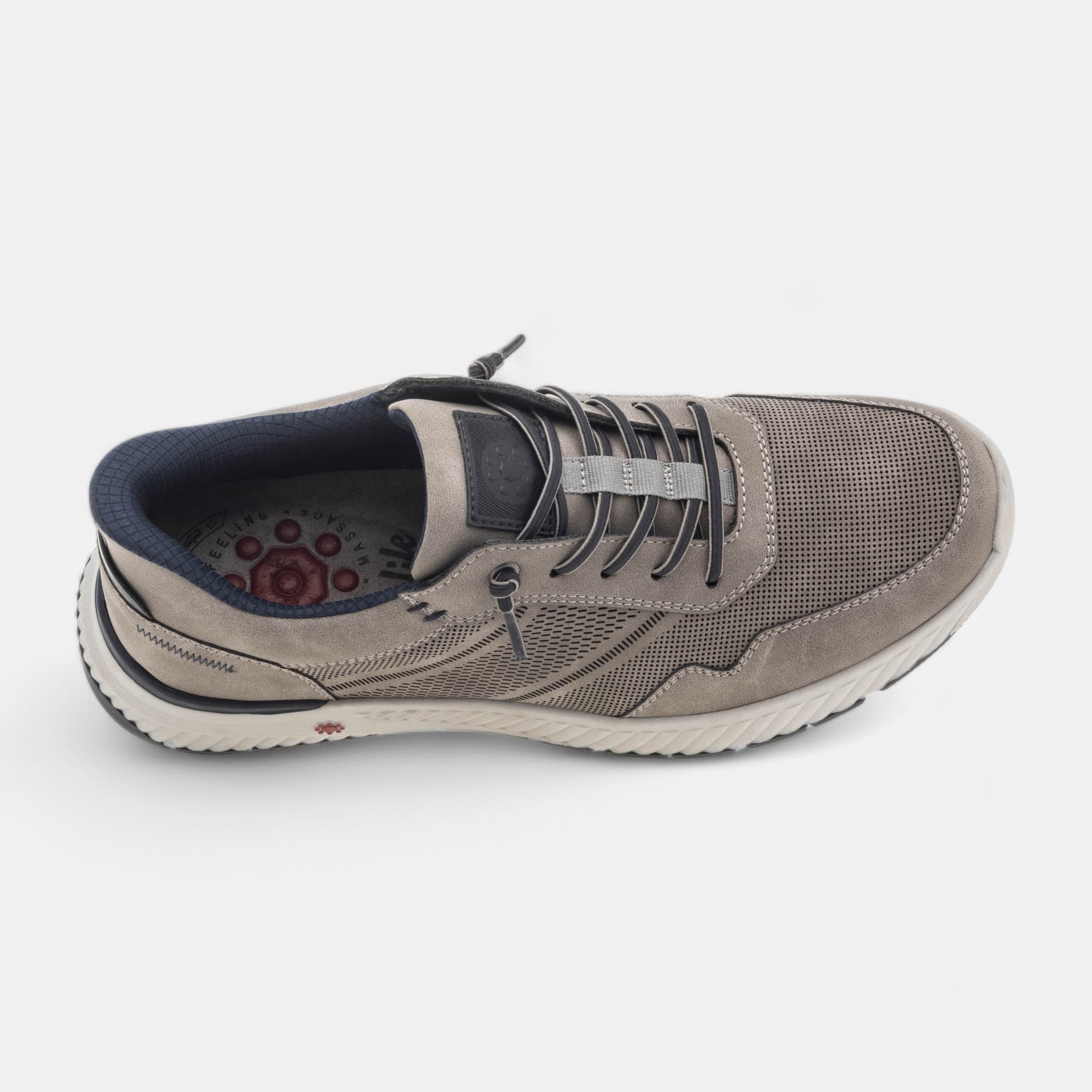 Baskets basses Homme gris