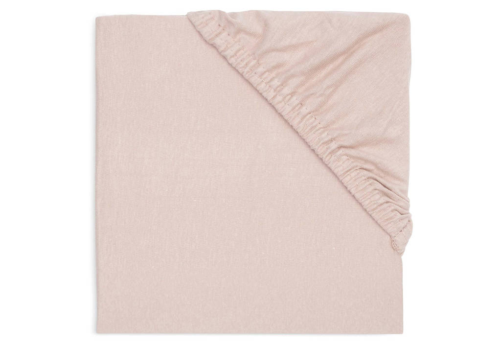 katoenen jersey ledikant hoeslaken 70x140cm - Wild Rose