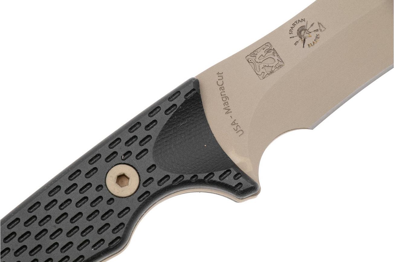 Spartan Blades Ronin Shinto SB47DEBKKYTN Flat Dark Earth, Black Micarta, survivalmes, kydex schede