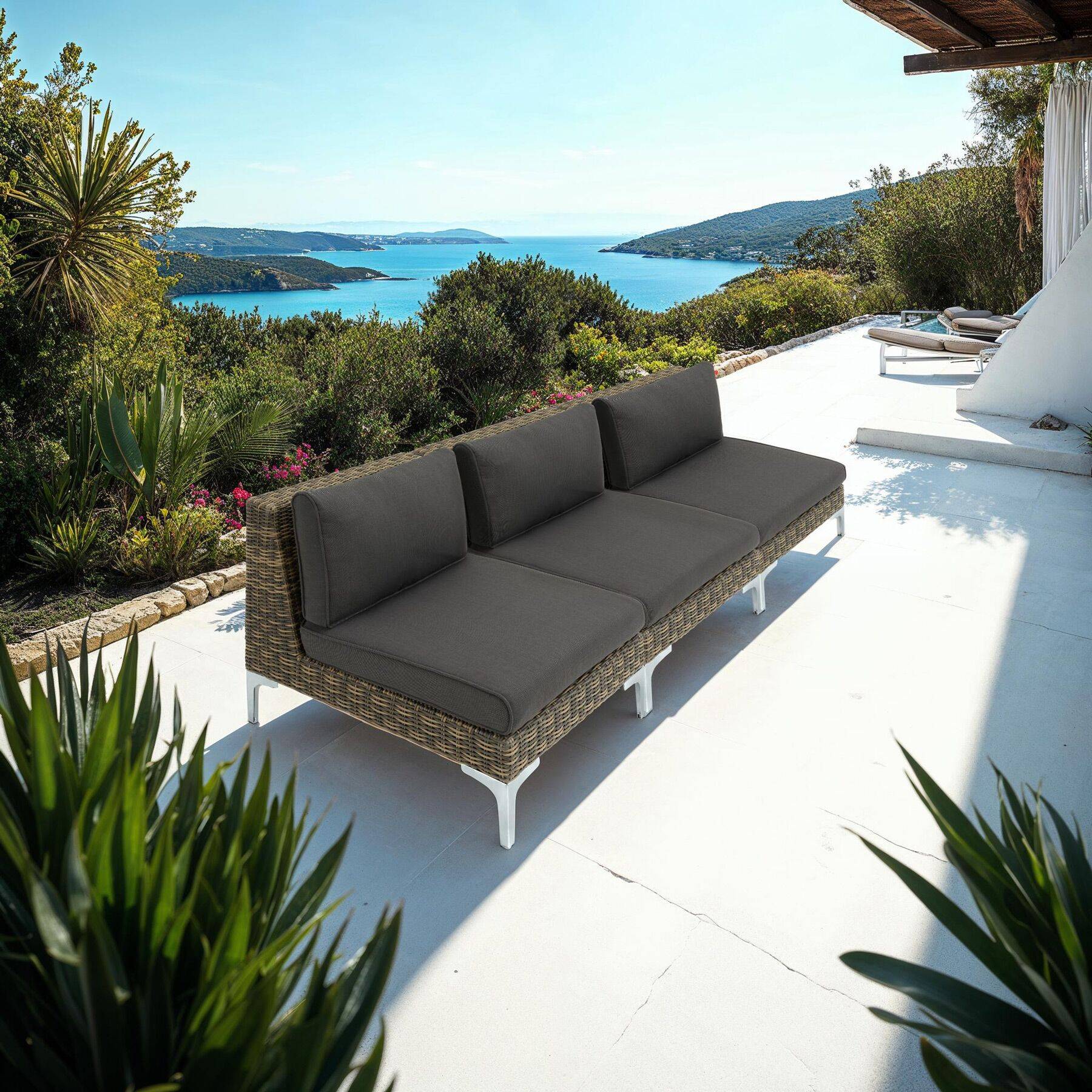 Modulares Rattanset Villanova