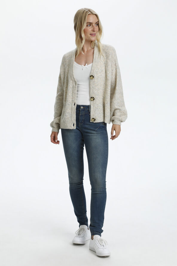 Cream CRMerle OZ Knit Cardigan Oat melange