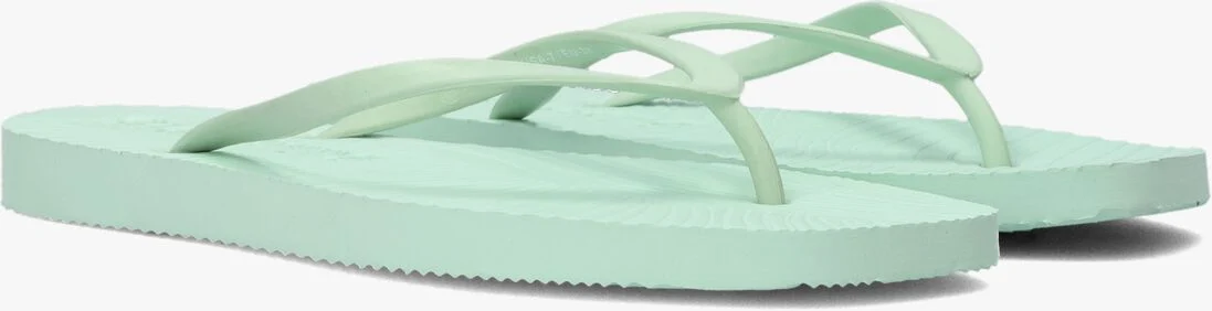 SLEEPERS groene sleepers teenslippers tapered