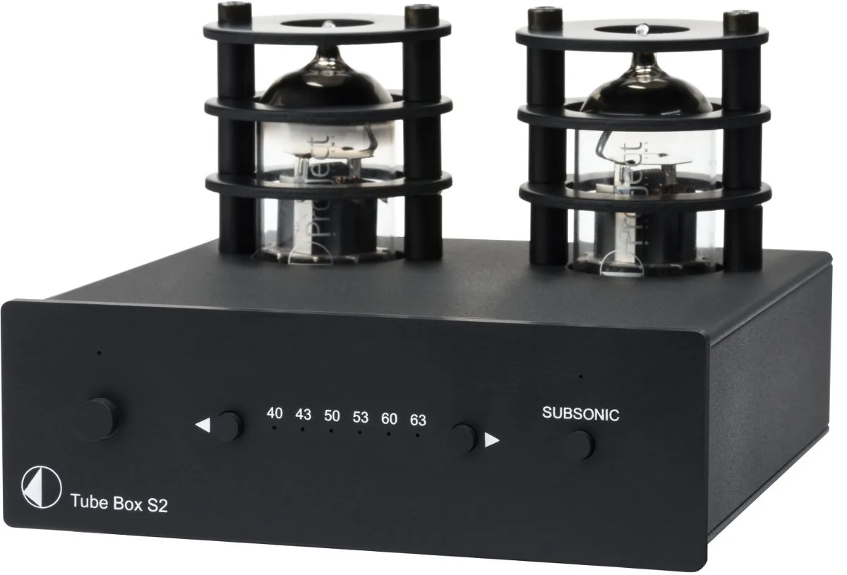 Pro-Ject Tube Box S2 Noir Préamplis phono