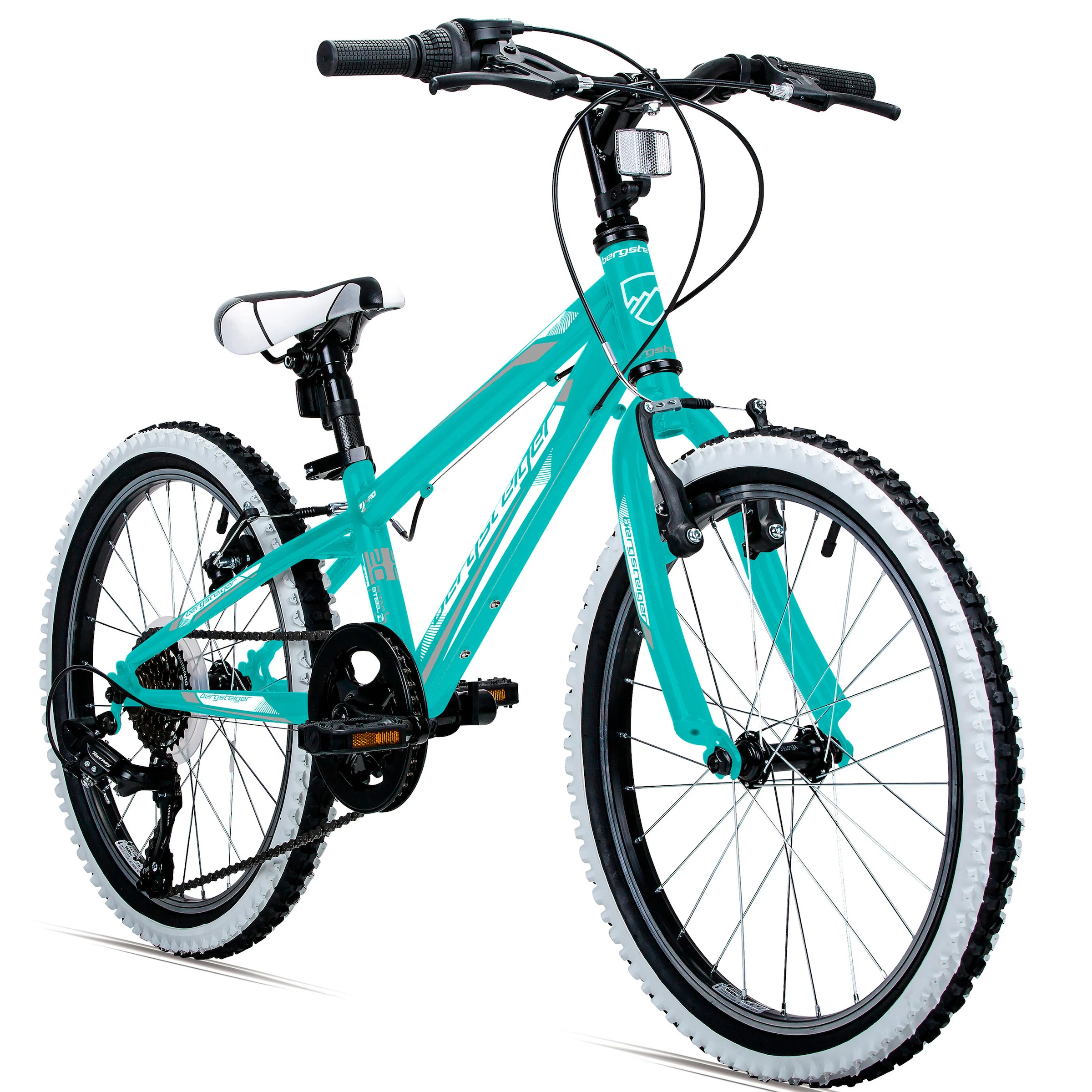 Bergsteiger Mountainbike Kansas 20 Zoll | türkis