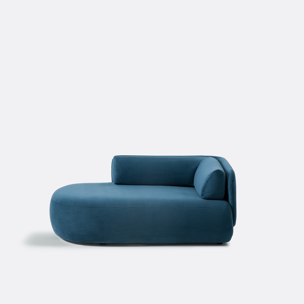 LA REDOUTE INTERIORS<br>Links de cadeira comprida, fluweel, Meridiano