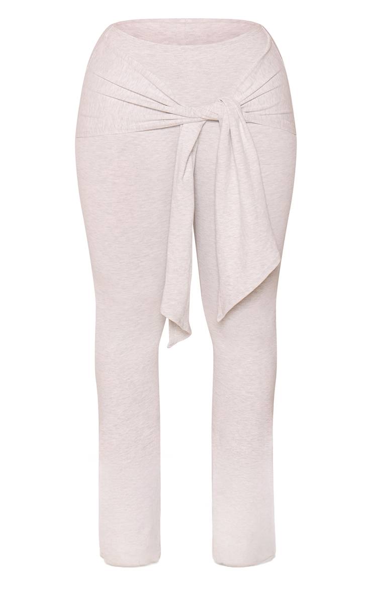 Gris Legging Évasé Sculptant À Taille Nouée Shape Sculpt