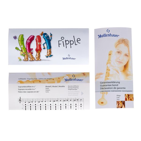 Mollenhauer 17211 Fipple Lere Soprano G DH