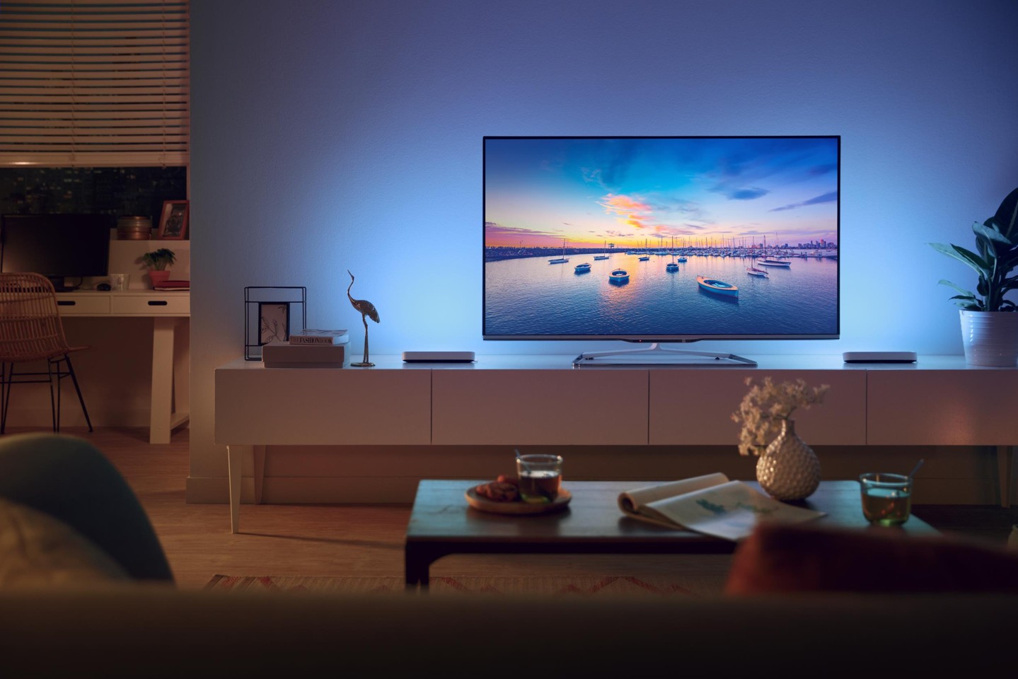 Philips Hue - Play Light Bar Ekstensionspakke Hvid - Hvid & Farve Ambiance