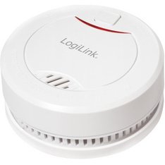 Détecteur de fumée Longlife, avec batterie, blanc