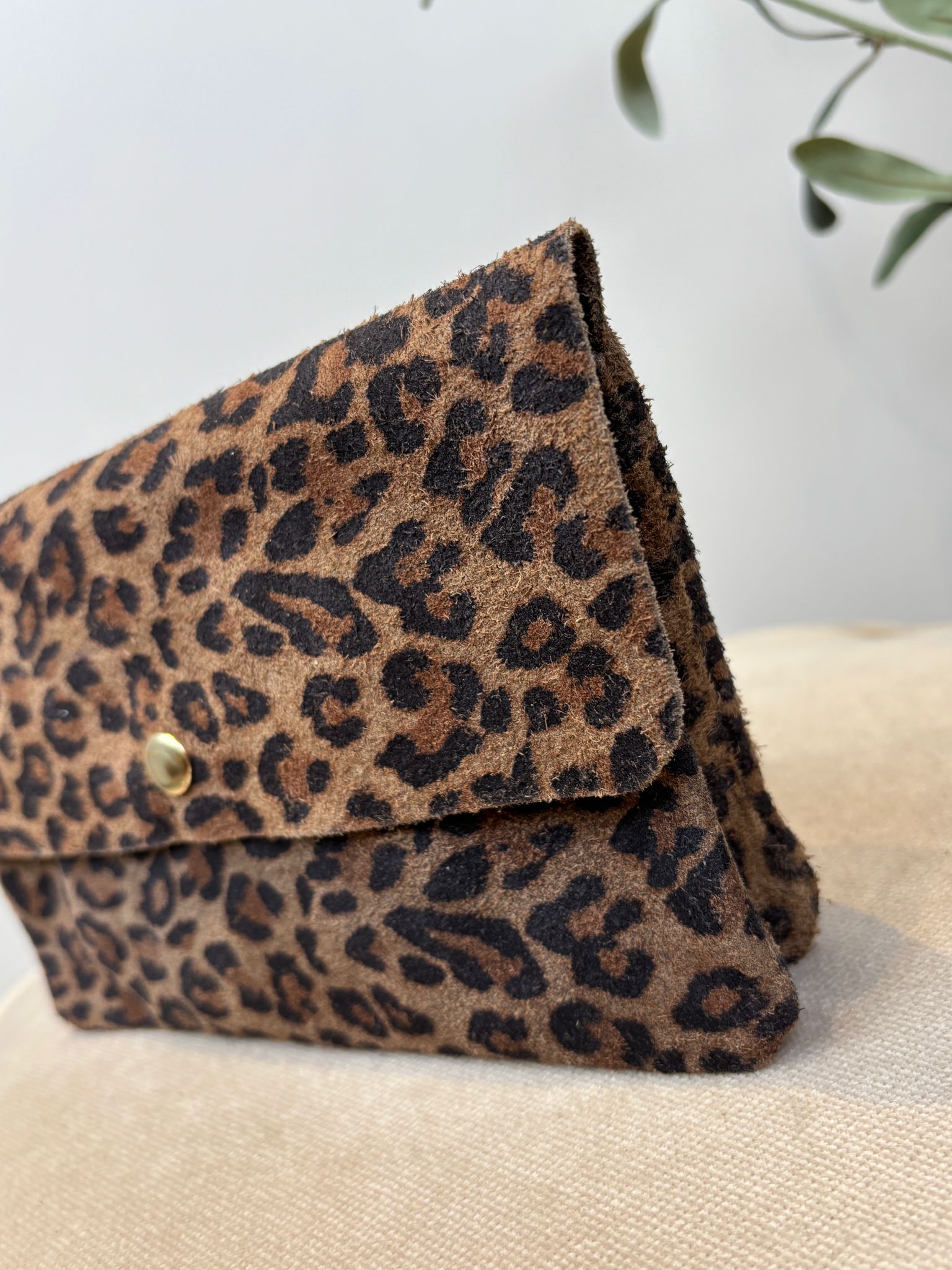 Misa Bag - Suede Luipaard