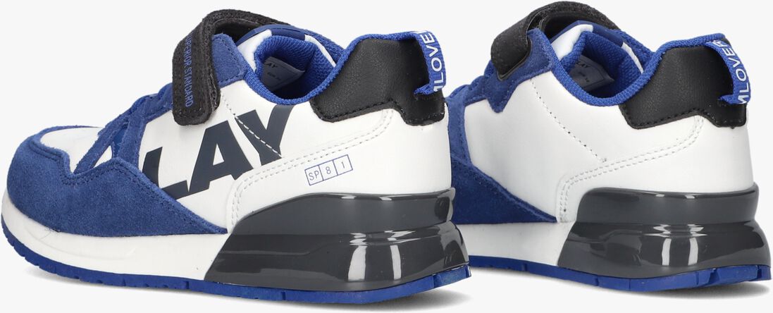 REPLAY blauwe replay lage sneakers shoot jr8