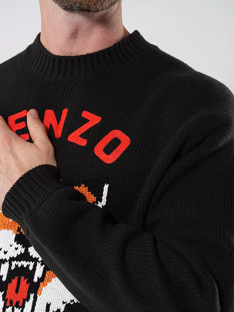 KENZO Pullover schwarz