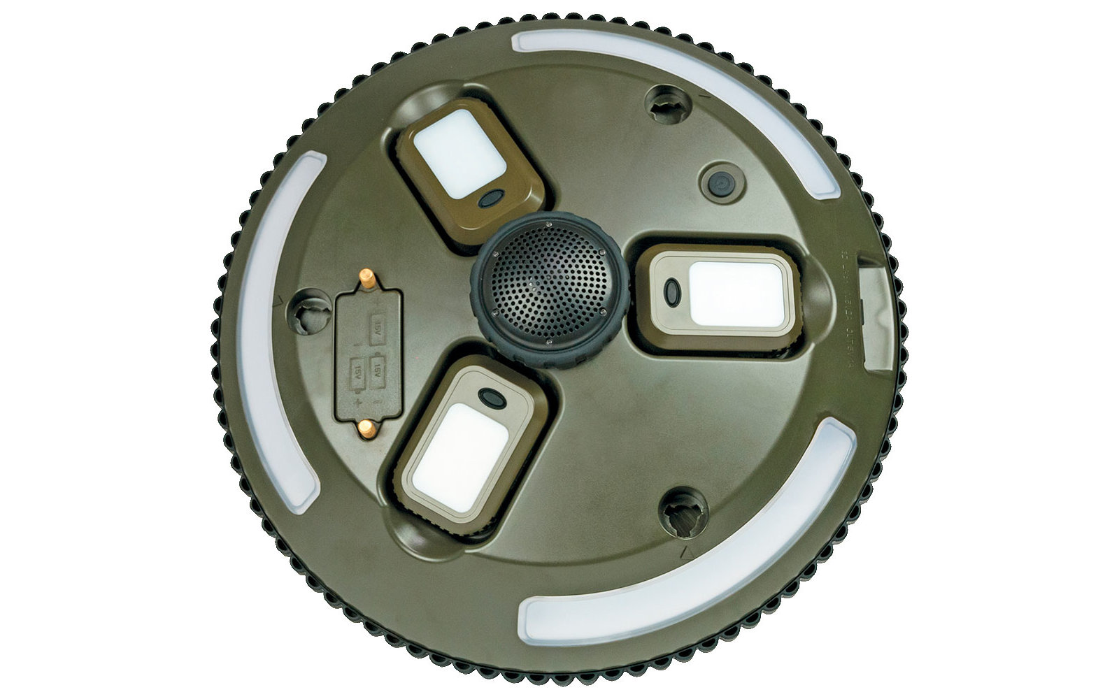 Schwaiger Solar LED-Campingleuchte mit Bluetooth Lautsprecher