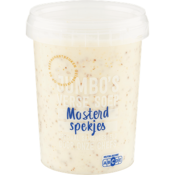 Jumbo's Verse Soep Mosterd Spekjes 500 g
