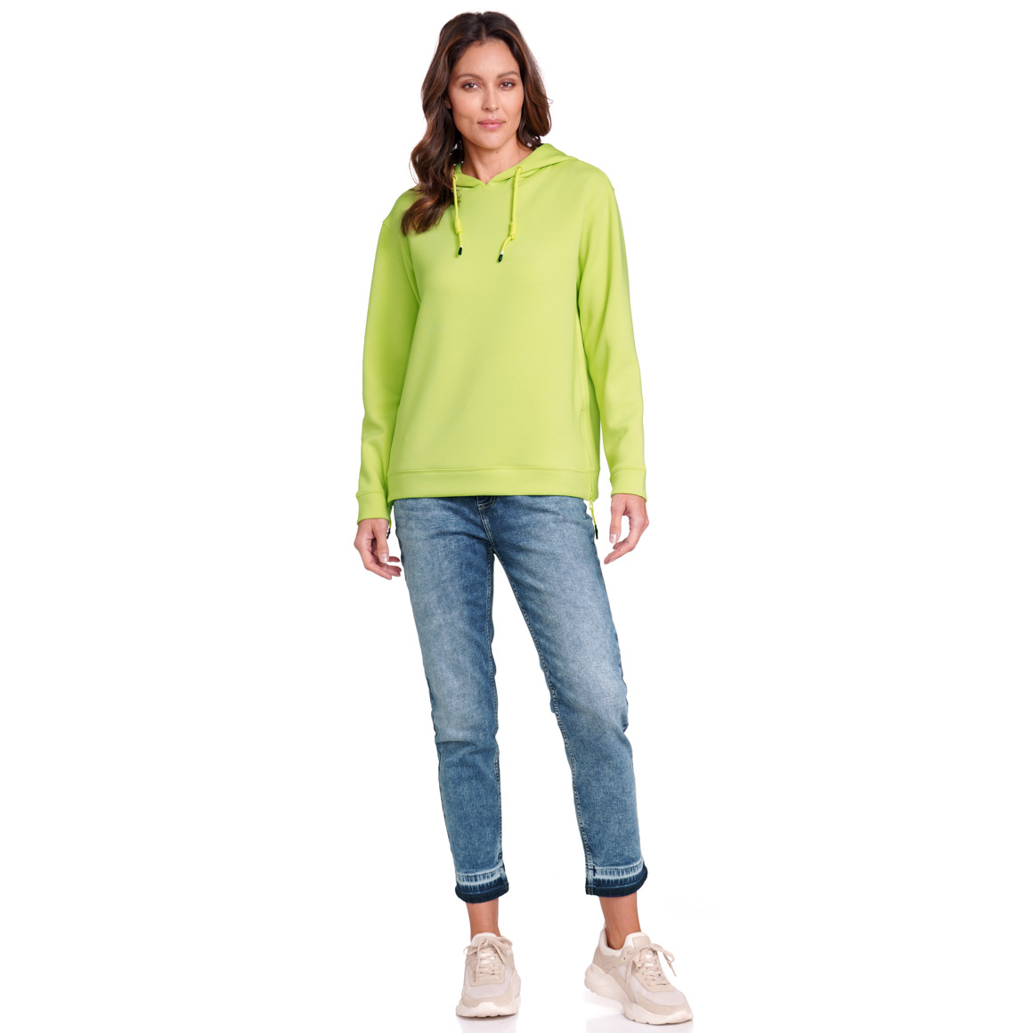 Gina Benotti Damen Straight-Jeans miz Used-Waschung blau