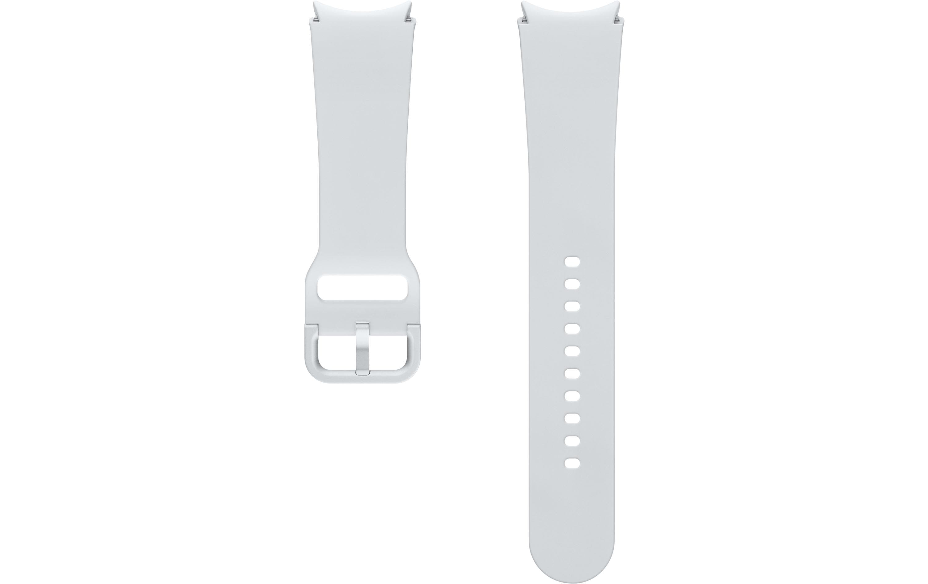Sport Band M/L Galaxy Watch 4/5/6 SilverSportliches Armband für die Samsung Galaxy Watch4, Galaxy Watch5 und Galaxy Watch6
