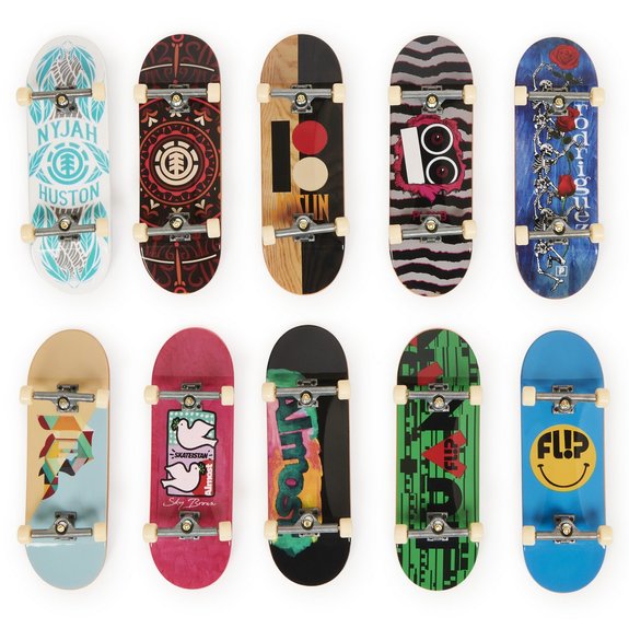 Pack de 10 finger skates Tech Deck
