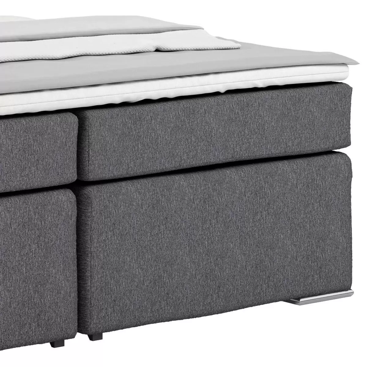 Boxspringbett Nero 180 x 200 Grau