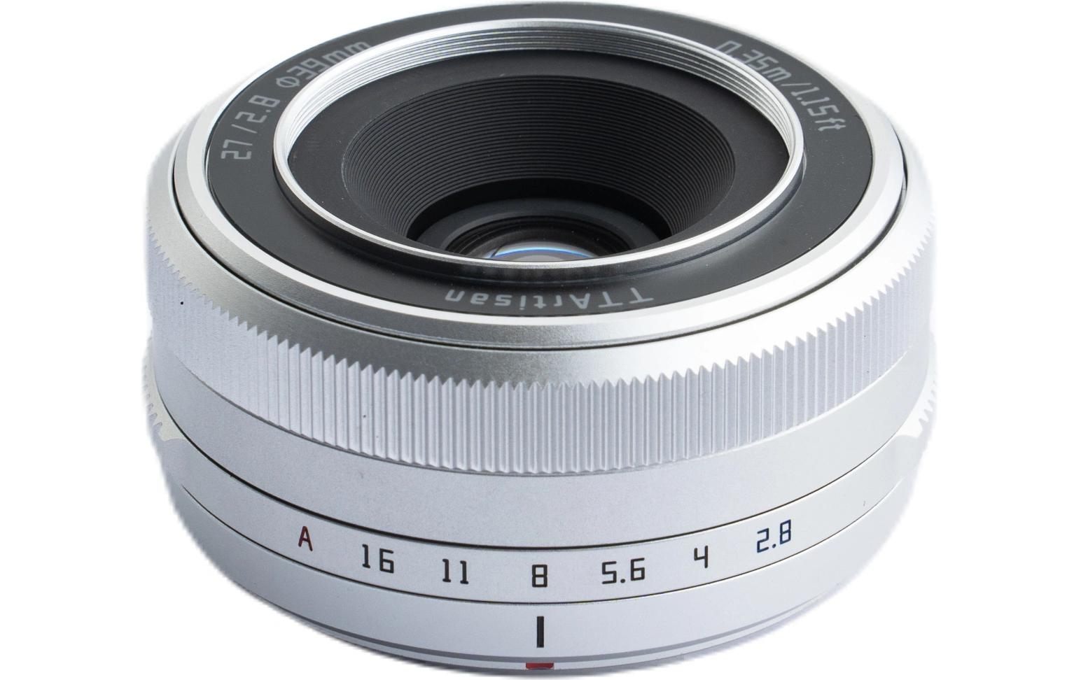 Festbrennweite AF 27mm F/2.8 Silber – Fujifilm X-Mount<br>Vielseitiges Allzweckobjektiv für den täglichen Gebrauch mit Autofokus