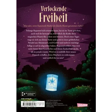 Carlsen Verlag Disney. Twisted Tales: Verlockende Freiheit (Rapunzel)