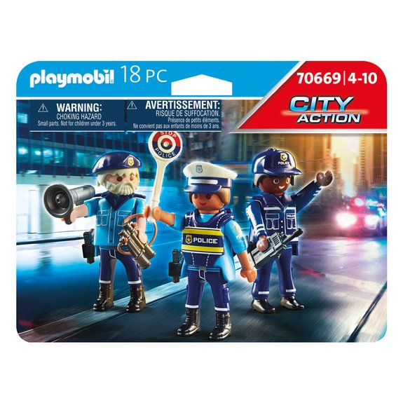Police équipe de police Playmobil City Action 70669