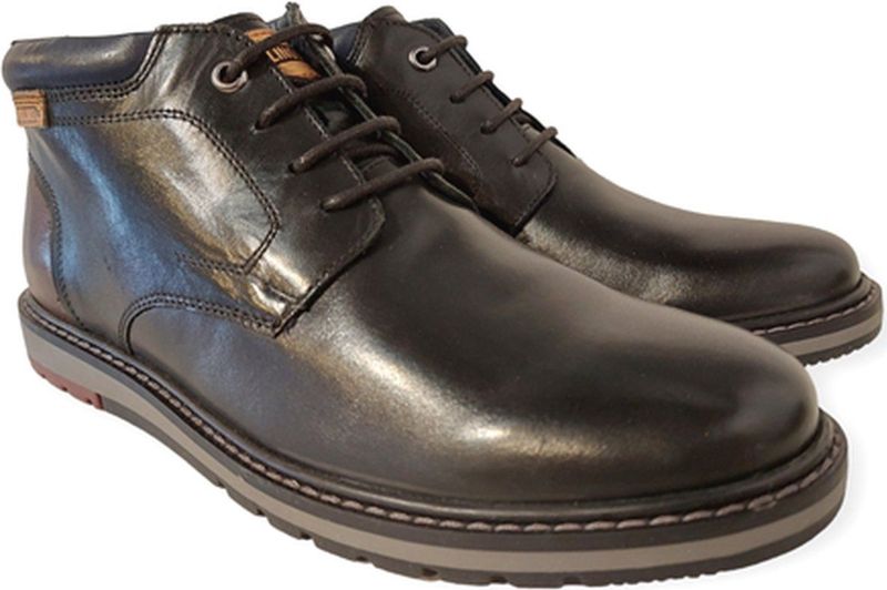Pikolinos - Berna - Enkellaars - Black - 100% Rundleer