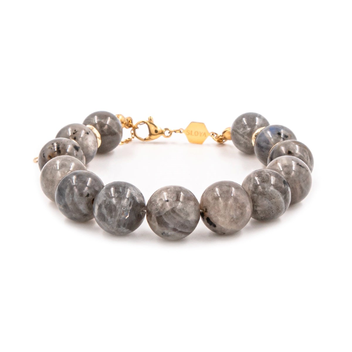 Bracelet Kamelia en pierres naturelles Spectrolite