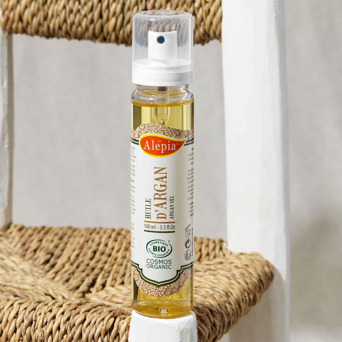 Huile régénérante bio - Argan 100% pure  - Visage, corps & cheveux - 100 ml