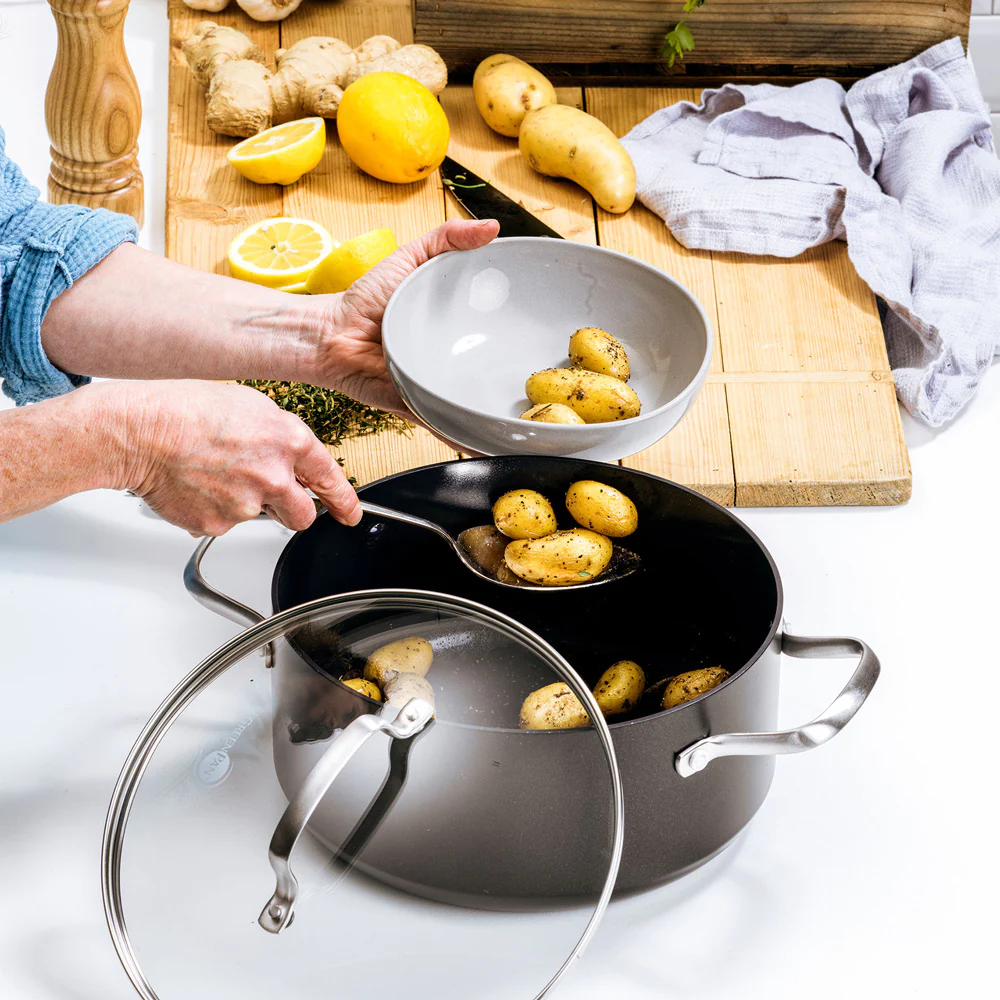 Faitout Copenhagen 20 cm avec couvercle Greenpan