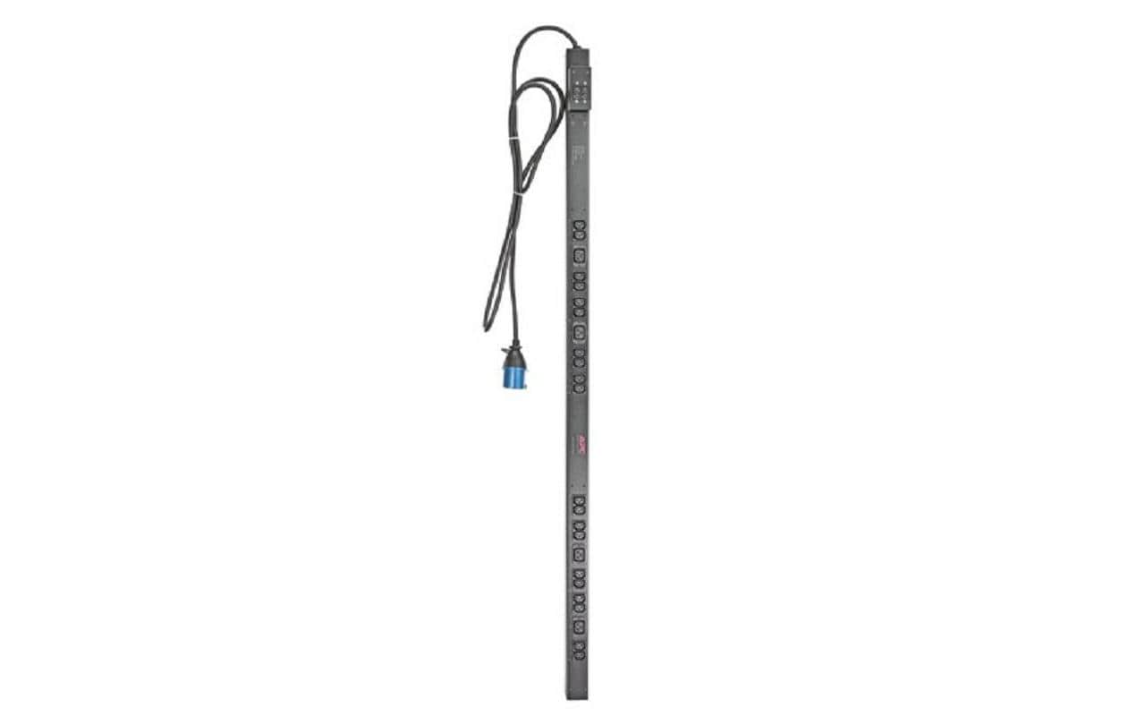 Zero-U-Space PDU AP7553 20x C13, 4x C19 32 A<br>Serverschrank-Stromleiste, vertikale Montage, 20x C13, 4x C19