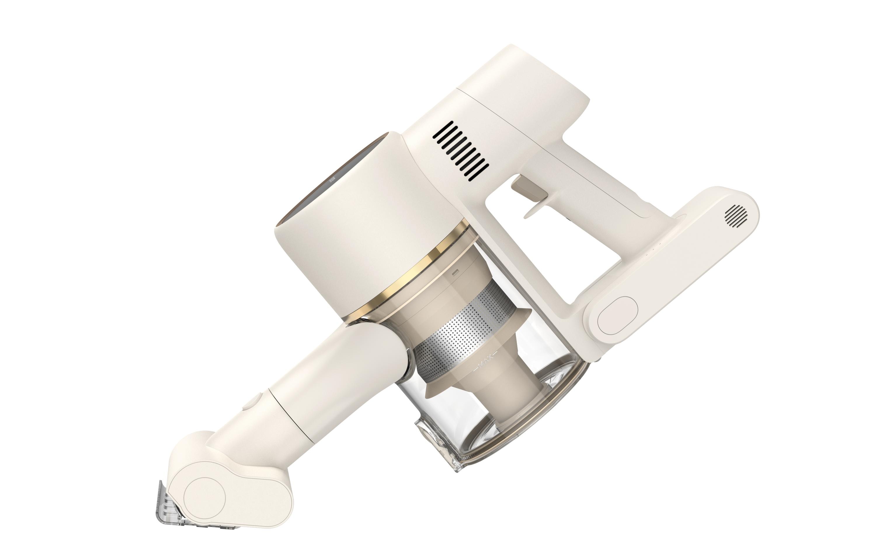 Akku-Hand- und Stielsauger R10 Gold/Weiss<br>Kabelloser Staubsauger