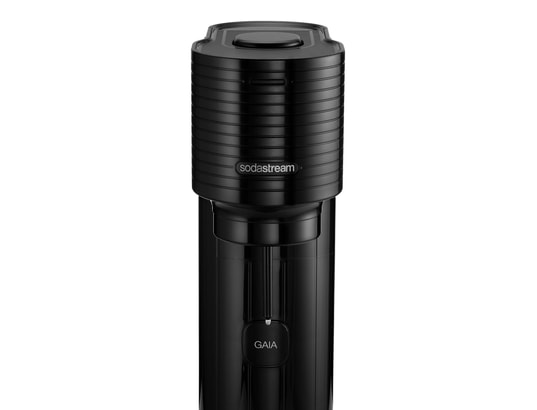 SODASTREAM - Machine à soda Gaia Noire - Pack 1 Bouteille 1L
