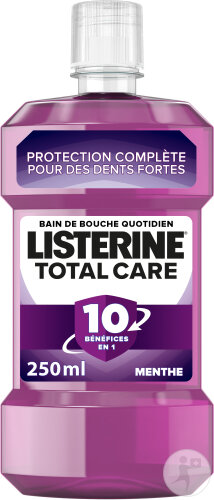 Listerine Total Care Bain De Bouche Quotidien 10en1 Flacon 250ml