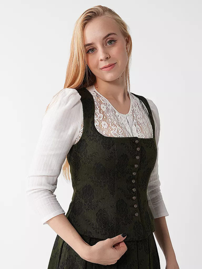 GOTTSEIDANK Dirndlbluse ANASTASIA creme