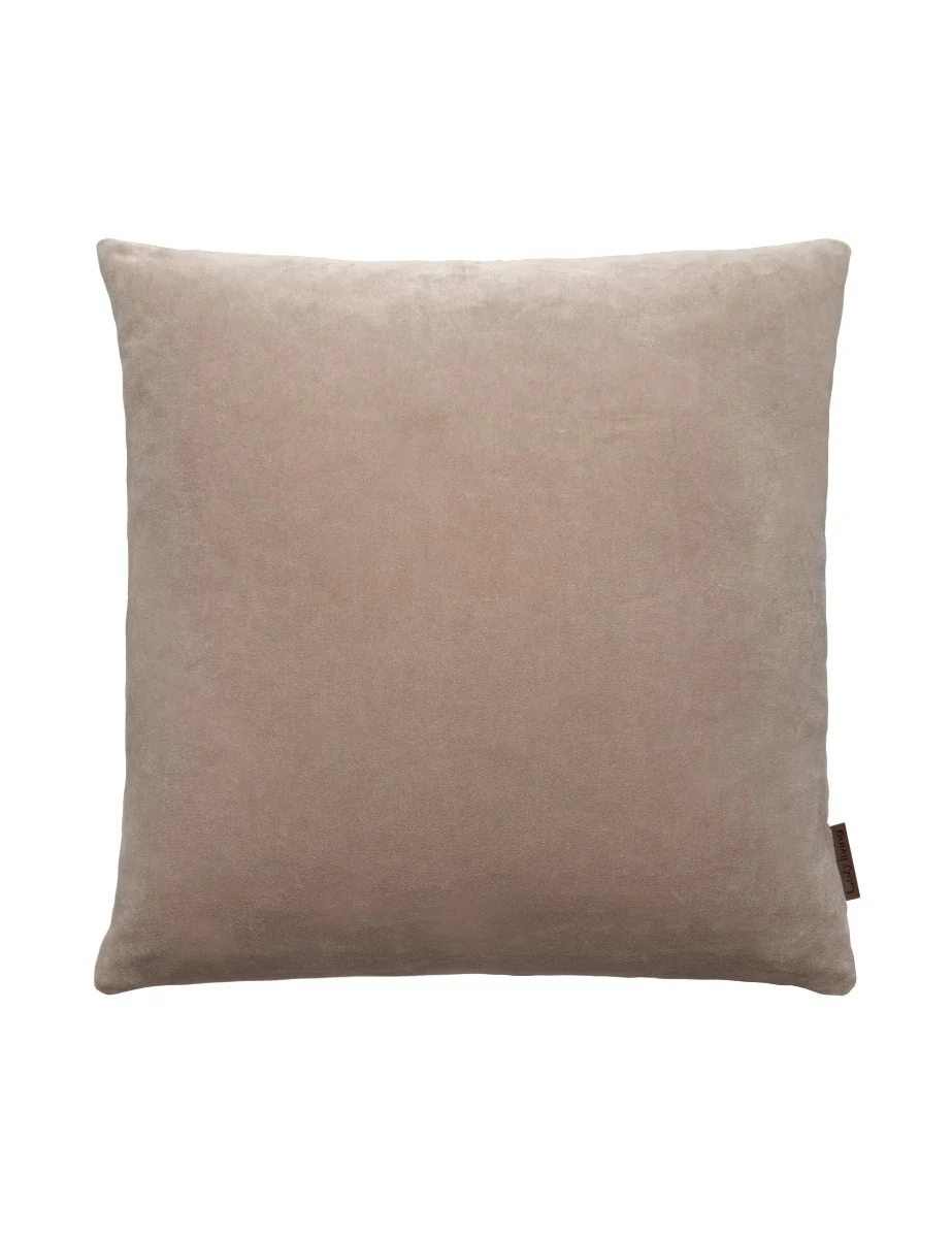 Cozy Living  Velvet Soft pyntepude, Alpaca - 50 x 50 cm.