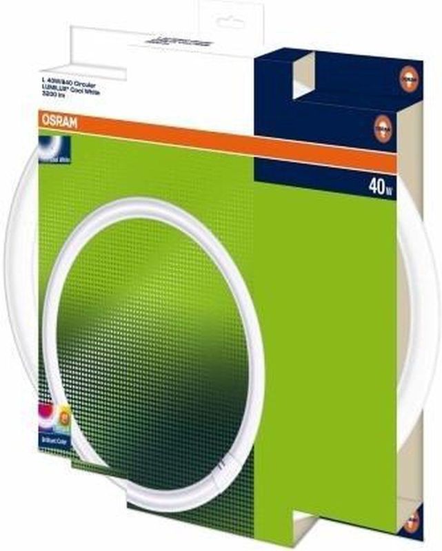 OSRAM - Lumilux-Lamp - Ringvorm - Wit - 40W - G10q
