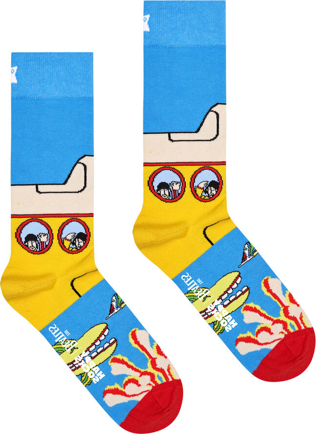 Happy Socks Beatles 3-Pack Socks Gift Set Turquoise