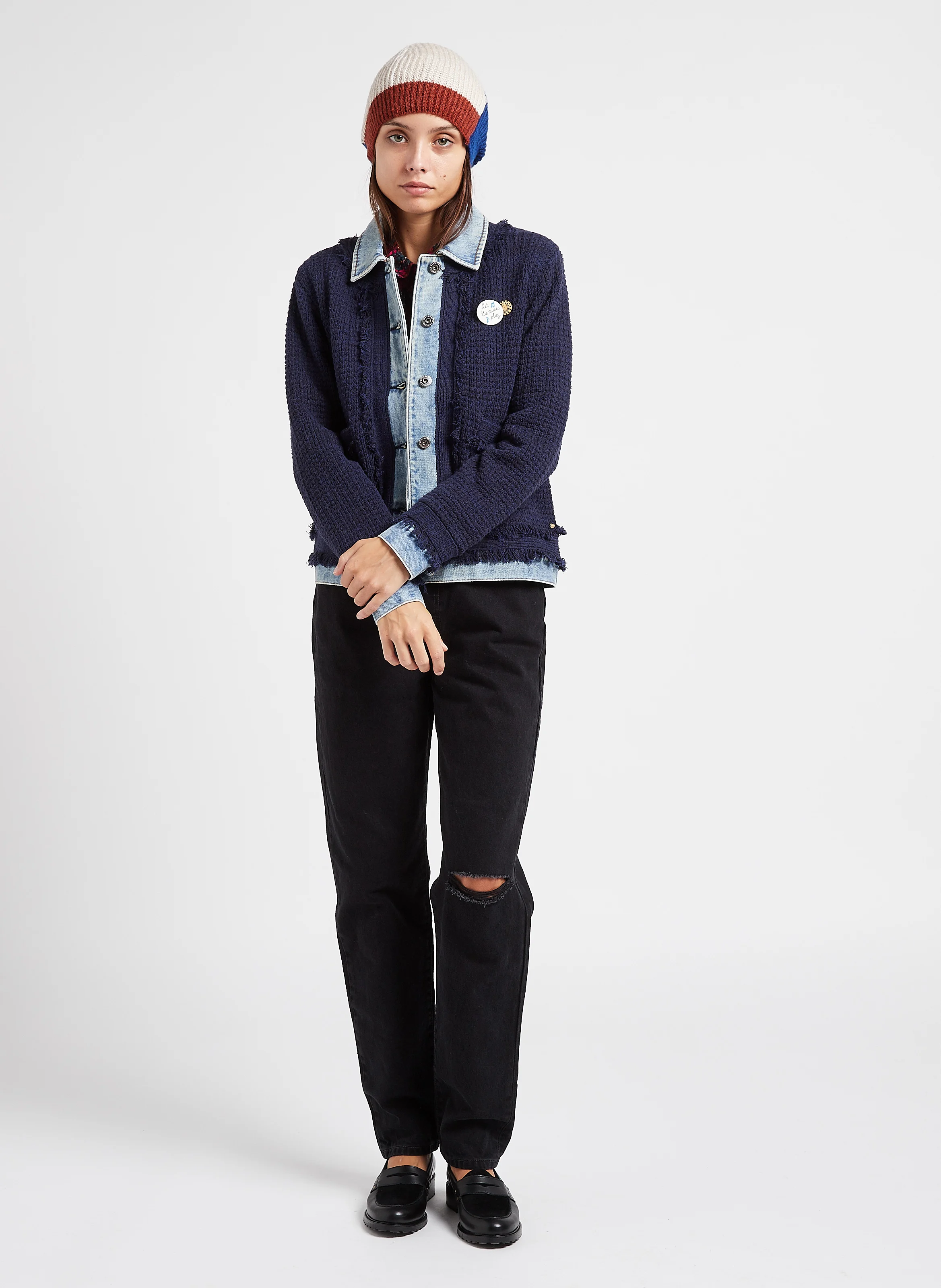 501 81 - Jean droit en coton | Noir