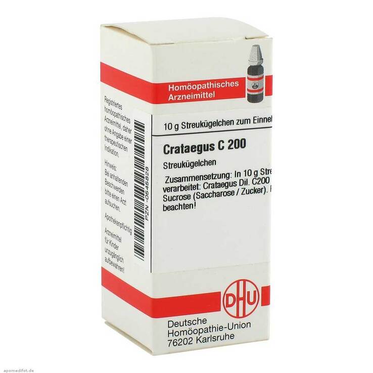 DHU Crataegus C 200 Globuli, 10 g