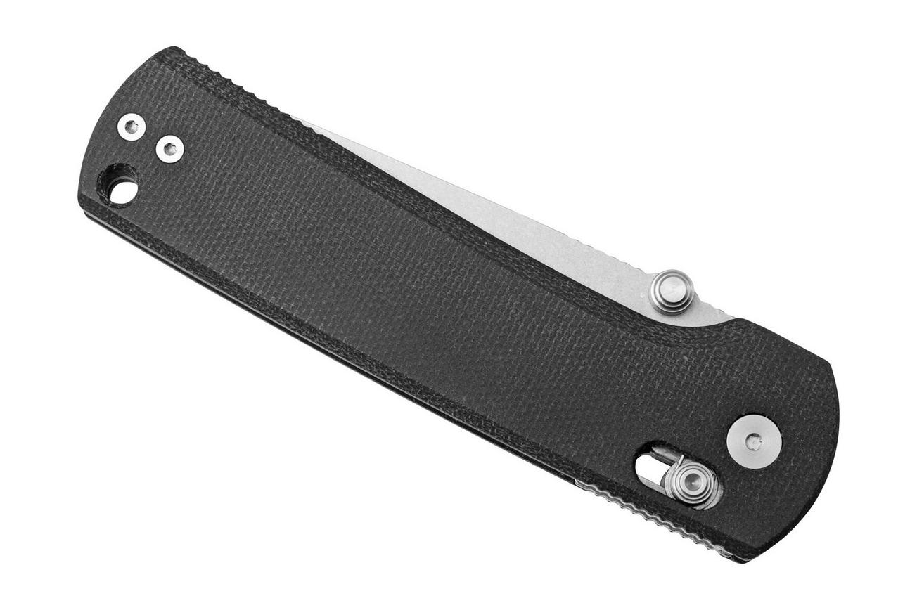 The James Brand The Kline Black Stainless Micarta JAKN120143-00 zakmes